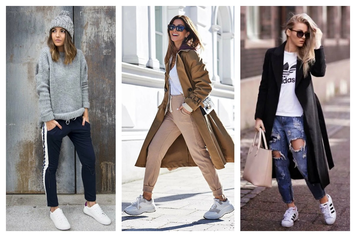 Образы в стиле Sport casual